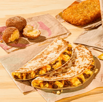Tacos de Desayuno GRATIS en Taco Bell